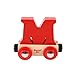 Bigjigs Rail Rail Name Letter M (One Supplied)