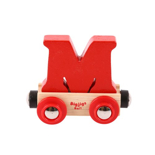 Bigjigs Rail Rail Name Letter M (One Supplied)