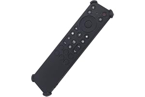 för tcl RC813A fjärrkontrollfodral silikon halkfritt skydd för tcl(svart) | Stötsäker silikon, 4-hörnskydd, reptålig, för tcl RC813A, enkel rengöring