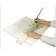 Creative Mark Artist Leaning Bridge Hand and Wrist Leaning Bridge Acrylic Used For Steady Hand Painting, Drawing & Sketching - 18 Inches Clear