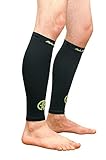 Alpha Athletica Calf Sleeves by Reduces Shin Splints, Leg Cramps, and Varicose Veins; Perfect Compression Socks, Support Guards for Running, Walking, Hiking, Fitness, Exercise;Works for Men and Women