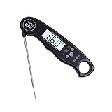 Amteker Digital Food Thermometer, Waterproof Electronic Cooking Instant Read and