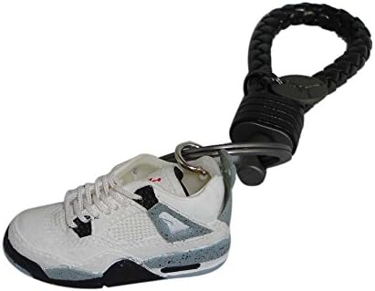 Nike Air Jordan 3D Key Ring Key Chains (Jordan 4 Cement)