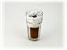 Produktbild HELA Duftkerze in Cappuccino-Glas mit starker Duftrichtung Cappuccino