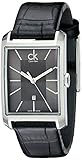 Calvin Klein Damen-Armbanduhr Window Analog Leder K2M23107