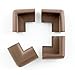 Edge Armor Corner Protectors - 16 Piece Value Pack Brown