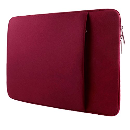 Ivencase   13-13 3 Zoll weiches Neopren H  lle Sleeve Laptoptasche  Schutzh  lle Tasche mit dem Rei  verschluss f  r 13 Zoll MacBook Air   Pro   Pro R