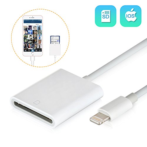 Iphone Sd Card Reader Tail And Camera Card Reader Lightning Adapter For Iphone Ipad Lightning To Sd Card Camera Reader No App Needed Support 10 3 2 Or Later Buy Online In Bahamas At Bahamas Desertcart Com
