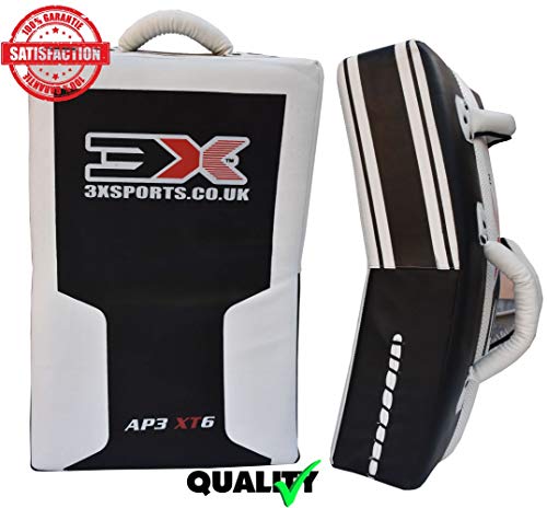 3X Professional Choice Pattes d'ours Boxe Thai Bouclier Coup Courbe Entraînement Paos De Frappe Cible Large (Le Paquet Contient Une Seule Pièce)
