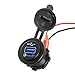 Produktbild KKmoon 12-24V Auto-Motorrad-Boot USB-schnelle Aufladung 2.0 Auto-Aufladeeinheits-Adapter