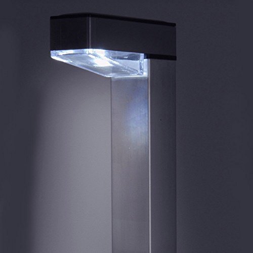 Multistore 2002 555r832 – Solarlampe Aluminium mit Erdspieß 40 cm, 2 Stück - 3