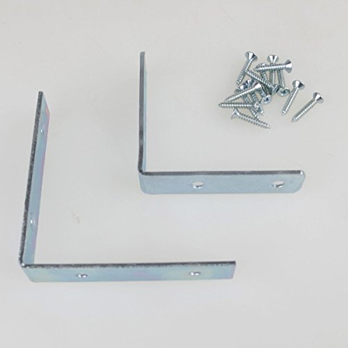 36 Stück Winkel, Stuhlwinkel Flachwinkel Winkelverbinder +160 Schrauben 27-75 mm - 3