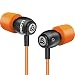 Produktbild LUDOS Clamor Kopfhörer In-Ear Ohrhörer mit Premium-Audioqualität, neuartiger Memory Foam, verstärktes Kabel, Headphones mit Mikrofon, Bass, Lautstärkeregler für Samsung, iPhone, Huawei, LG