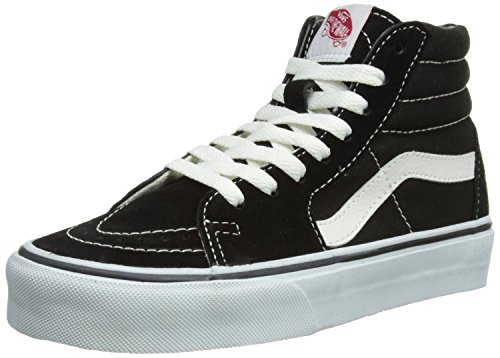 Preisvergleich Produktbild Vans SK8-Hi, Herren Sneaker Schwarz Blk / Blk / Wht