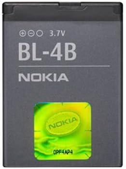 GENUINE ORIGINAL NOKIA BL-4B BATTERY FOR NOKIA 6111, N76, 7500 Prism 700 mAh Li-ion Bulk Follows Compatibility..