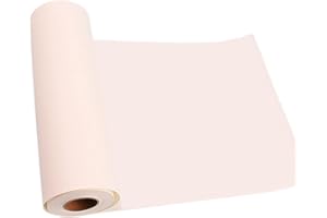 PALUDO Zeichenpapier Rolle, 22.5 cm x 10m Weiße Papierrolle, Malpapier Rolle Kinder, Skizzenpapier Skizzenrolle für Kinder Staffeleipapier Wandkunst Skizzieren Basteln Zeichnen Geschenkpapier