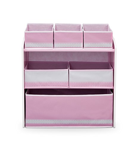 Delta Children Multi-Bin Toy Organizer (Pink)