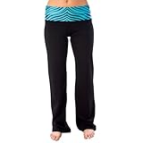 Pizzazz Girls Turquoise Zebra Roll Down Waist Pants Dance Cheer 2T-4T