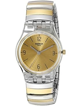 Swatch Damenuhr Digital Quarz mit Edelstahlarmband – LK351B