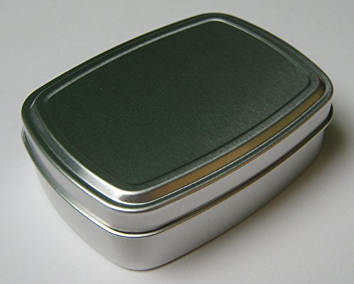 Preisvergleich Produktbild 10 Stück Kronenberg24 Aluminiumdose Oblong 82x60x26mm Metalldosen