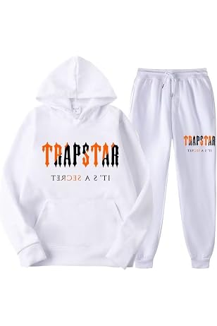 Men's and Women's Trapstar London Sportswear, Trapstar Two-Piece Sportswear  Hoodie for Men and Women with Letter Print + Sports Trousers,RF,M :  Amazon.de: Fashion