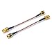 Produktbild Gotoqomo EX0 2pcs RP-SMA Männlich zu SMA Weiblich 90mm Niedriger Verlust FPV Antenne Pigtail Verlängerungs Schnur Antenne Adapter