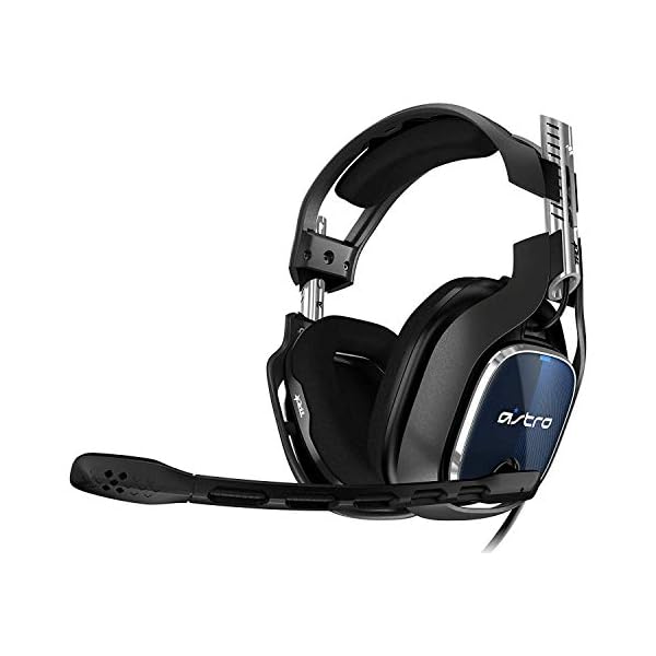 ASTRO Gaming A40 TR Auriculares alámbricos, 4ª gen, Audio V2, Dolby ATMOS para PC, clavija 3.5mm, micrófono…