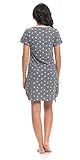 dn nightwear Damen Nachthemd TM.9104 für Schwangerschaft und Stillzeit - 3