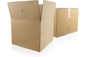 Pack de 5 cajas de cartón sencillo. 4 solapas | Sumicel® (500 x 500 x 400 mm | N6)