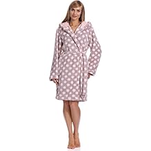 L&L Albornoz con Capucha Ropa de Casa Mujer LL0098
