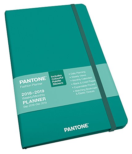 Preisvergleich Produktbild Pantone Planner 2019 Compact Weekly Diary Island Aqua