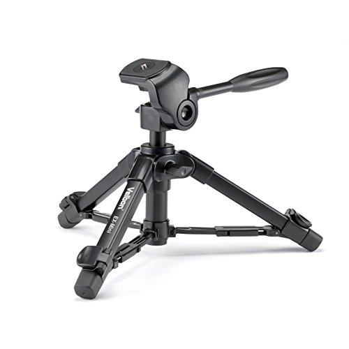 Velbon Ex-Mini - Trípode completo, negro