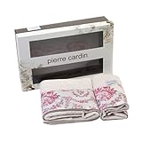  Pierre Cardin Juego Toallas baño Lilac Rose 1 + 1 Beige
