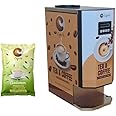 Cafesta 3LINE Tea & Coffee Vending Machine Advanced Robust Fully Automatic Coffee Vending Machine | For Offices, Shops and Smart Homes (Vx3 line + Cardamom Tea Premix)