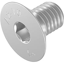 Eisenwaren2000 - Tornillos De Cabeza Avellanada M2,5 Con Ranura En Cruz