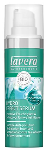 lavera Hydro Effect Serum Anti-Pollution-Komplex ∙ Intensive Feuchtigkeit ∙ vegan ✔ Bio Pflanzenwirkstoffe ✔ Naturkosmetik ✔ Natural & innovative cosmetics ✔ Gesichtspflege 1er Pack (1x30ml) - 2