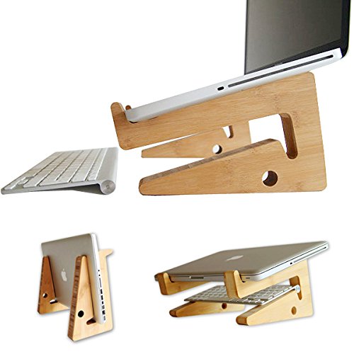 First2savvv MT-PB-01G11 Ständer für Apple MacBook 12, MacBook Air 11/13, MacBook Pro 13/15, MacBook Pro Retina 13/15 mit Reinigungstuch - 5