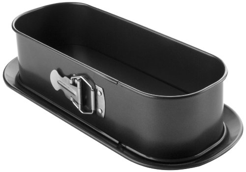 détail Ibili 827130 Moule démontable Cake antiadhésif avec base supplémentaire 30x11 cm