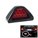 Produktbild Kingzer F1 Style 12 LED Auto Bremslicht Rückfahrlicht Fahrzeug Warnung Strobe Flash Light Rot