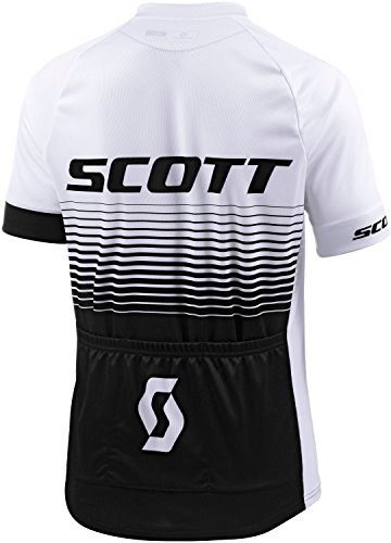 Scott RC Team 20 Fahrrad Trikot kurz weiß/schwarz 2017 - 2