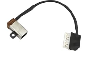 ZAHARA DC301015T00 DC in Power Jack Charging Port for Dell Latitude 3511 5593 5594 Insp-iron 15 3525 P112F006 3515 3405 3501 P90F005 3505 5593 Vostro 3501 3500 4VP7C DC301015Q00 04VP7C DC jack (9.9CM)