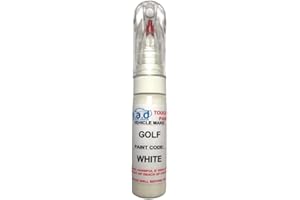 M.A.D MYLDAN AUTO DESIGN MADPAINTS TOUCH UP PAINT 20ML PEN GOLF CLUB IRON DRIVER PUTTER WEDGES FOR GOLF WHITE (JUST PAINT)
