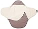 Wallaboo Baby Blanket Coco - For Car seat and Travel - 100% Pure Cotton - 90 X70 cm - For Babies from Newborn - Taupe