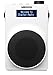 Produktbild MEDION E66880 DAB+ Radio (PLL UKW, 1,8 Zoll Display, Akku, Teleskopantenne, Kopfhöreranschluss, USB Ladeanschluss, 30 Watt) weiß