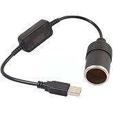 USB 2.0 5 VOLT - 2 AMPER TO 12 VOLT - 0.8 AMPER &Ccedil;AKMAK FİŞİ DİŞİ &Ccedil;EVİRİCİ