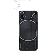 Nothing Phone 1 ile Uyumlu ŞEFFAF Arka Esnek Nano Koruyucu