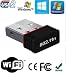 Rts™ 500Mbps Mini Wi-Fi Receiver , 2.4GHz, 802.11b/g/n USB 2.0 Wireless Wi-Fi Network Adapter - 2 Year Warranty With Rts (Radhey Techno Services) RS.349.00