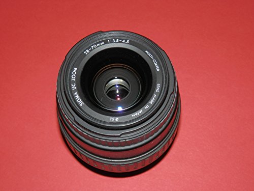 examen Objectif pour Canon Analogique Appareil photo reflex Sigma UC Zoom --28-70 mm 1 : 3.5-4.5 # # multi-couches # # Diamètre 52 mm