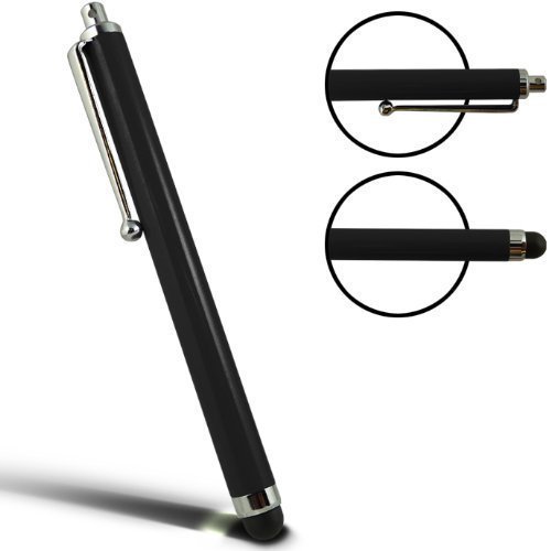 JUNGEN Stylus Eingabe Stift kapazitiver Bildschirm für Smartphone Touchscreen Handy Tablet PC PDA 2x schwarz - 4