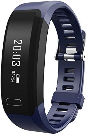 OOXLF Smart Fitness Band H28 Wristband Activity Tracker Bracelet for Android iOS Smartphone keep you Away From Sub-Health , blue